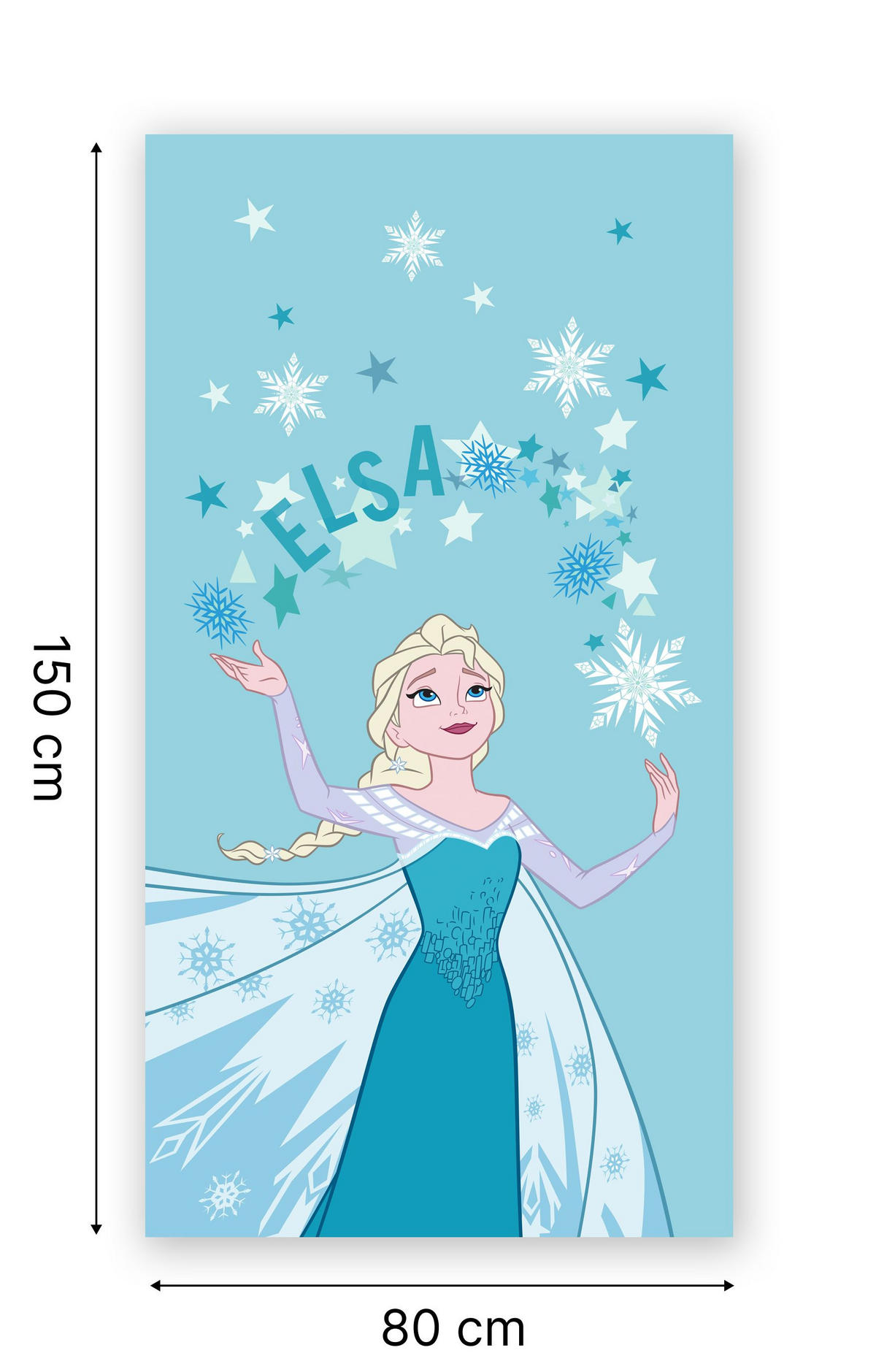 GYEREKSZŐNYEG  DISNEY CARPET  - kék, Basics, műanyag/textil (80/150cm)