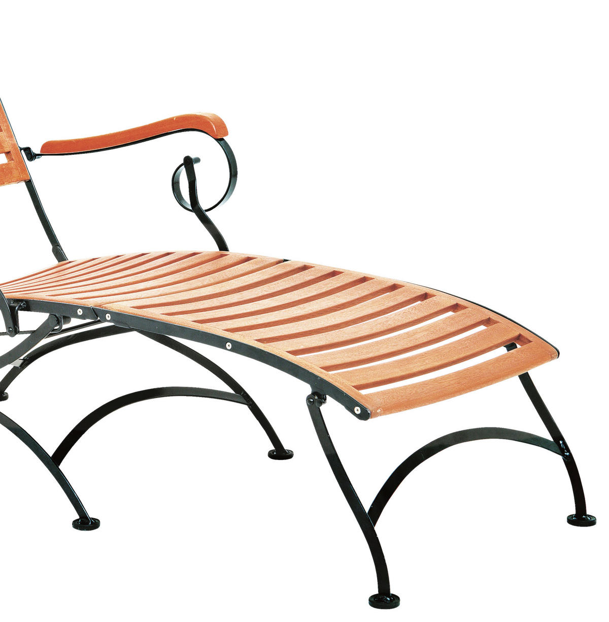 BÄDERLIEGE 65/89/137 cm  - Naturfarben, ROMANTIK / LANDHAUS, Holz/Metall (65/89/137cm) - Gardenson