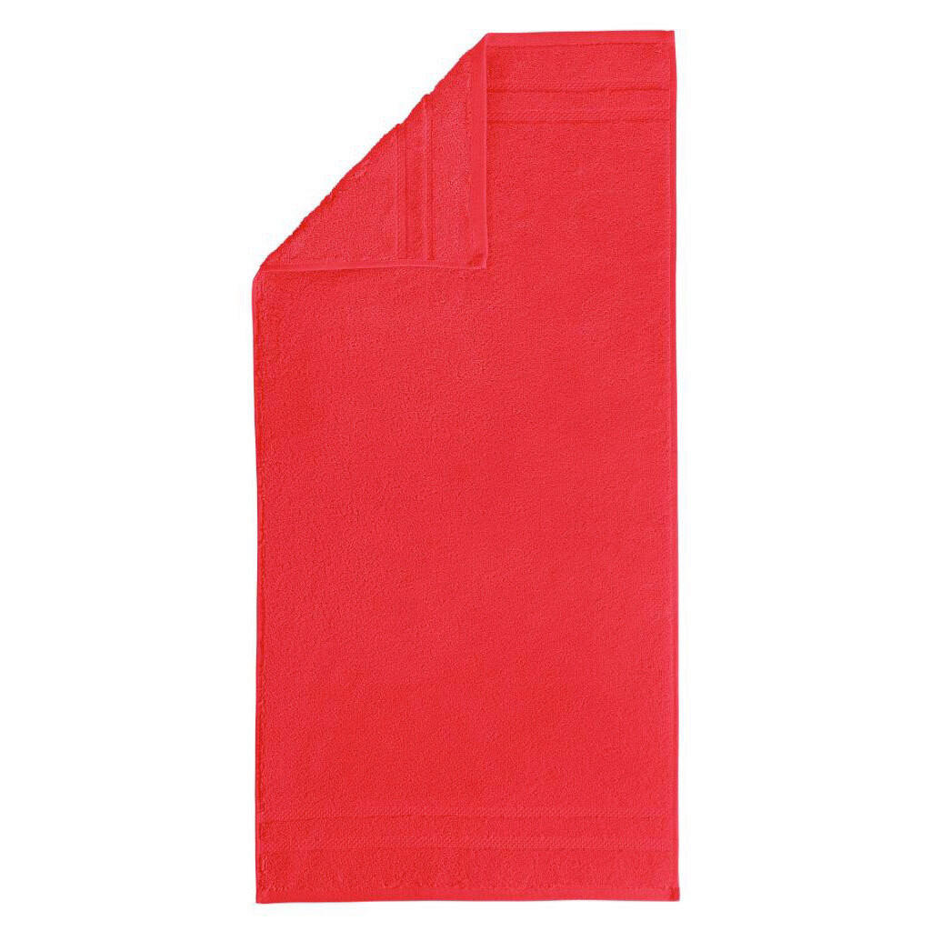 HANDTUCH 50/100 cm Micro Touch Rot  - Rot, Basics, Textil (50/100cm)