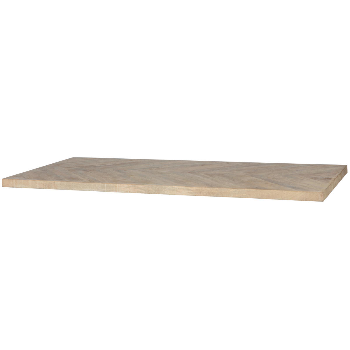 TISCHPLATTE Mangoholz Naturfarben  - Naturfarben, MODERN, Holz (180/90/5,5cm) - Livetastic