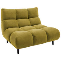 SESSEL in Feincord Hellgrün  - Schwarz/Hellgrün, Design, Holz/Textil (112/85/108cm) - Pure Home Lifestyle