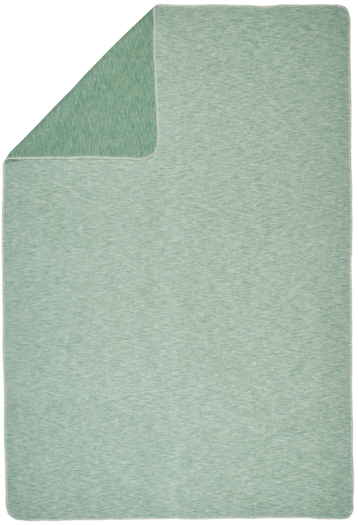 TANKA ODEJA 140/200 cm temno zelena  - temno zelena, Basics, tekstil (140/200cm) - Bio:Vio