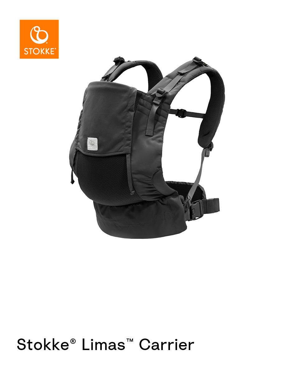 BABYTRAGE Limas Mesh  - Anthrazit, Basics, Textil - Stokke