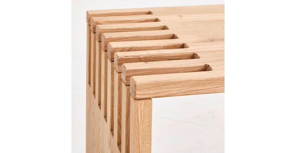 LOWBOARD  in 171/50/45 cm  - Eichefarben/Schwarz, Natur, Holz/Holzwerkstoff (171/50/45cm) - Linea Natura