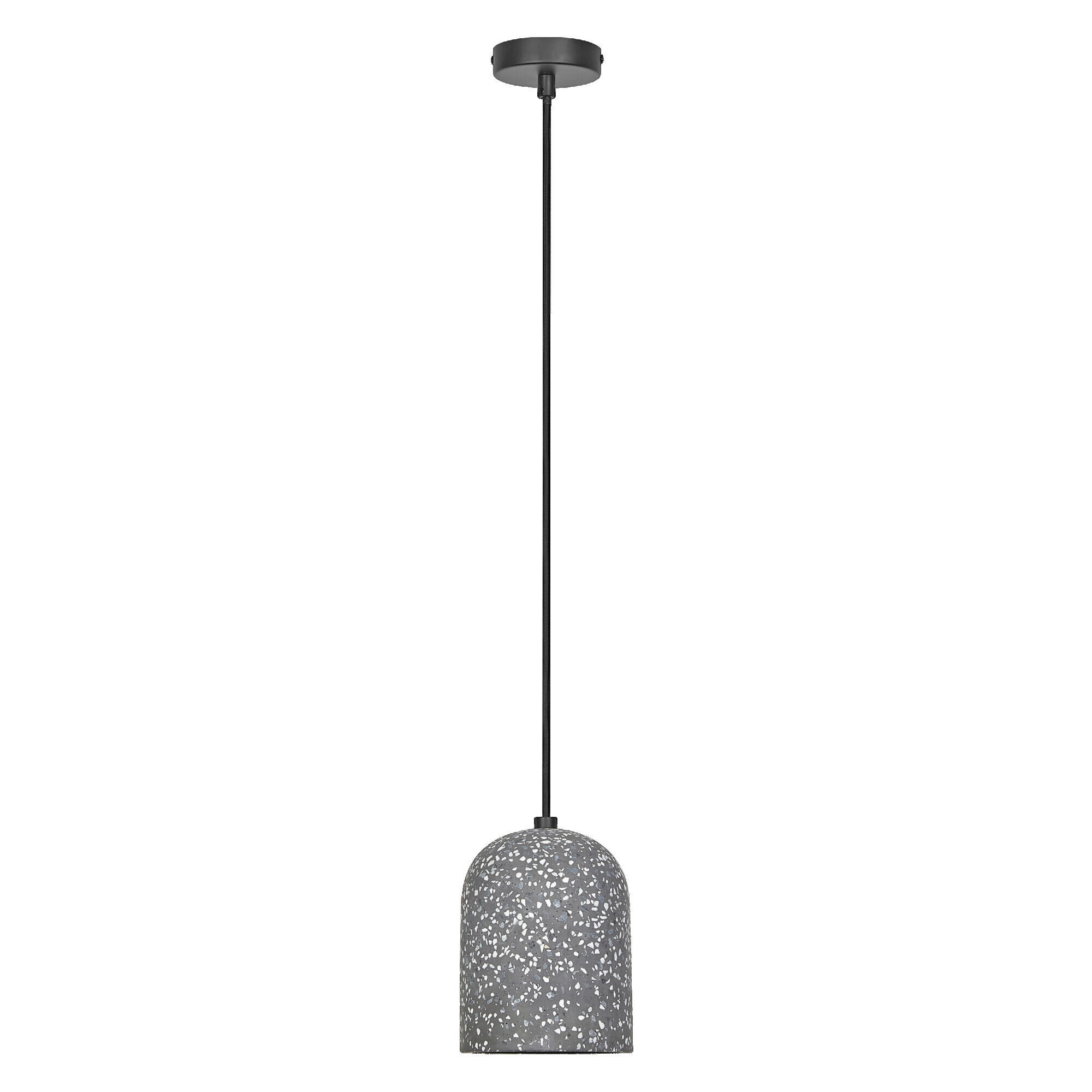 HÄNGELEUCHTE 15/150 cm   - Schwarz, Basics, Stein (15/150cm) - Osram