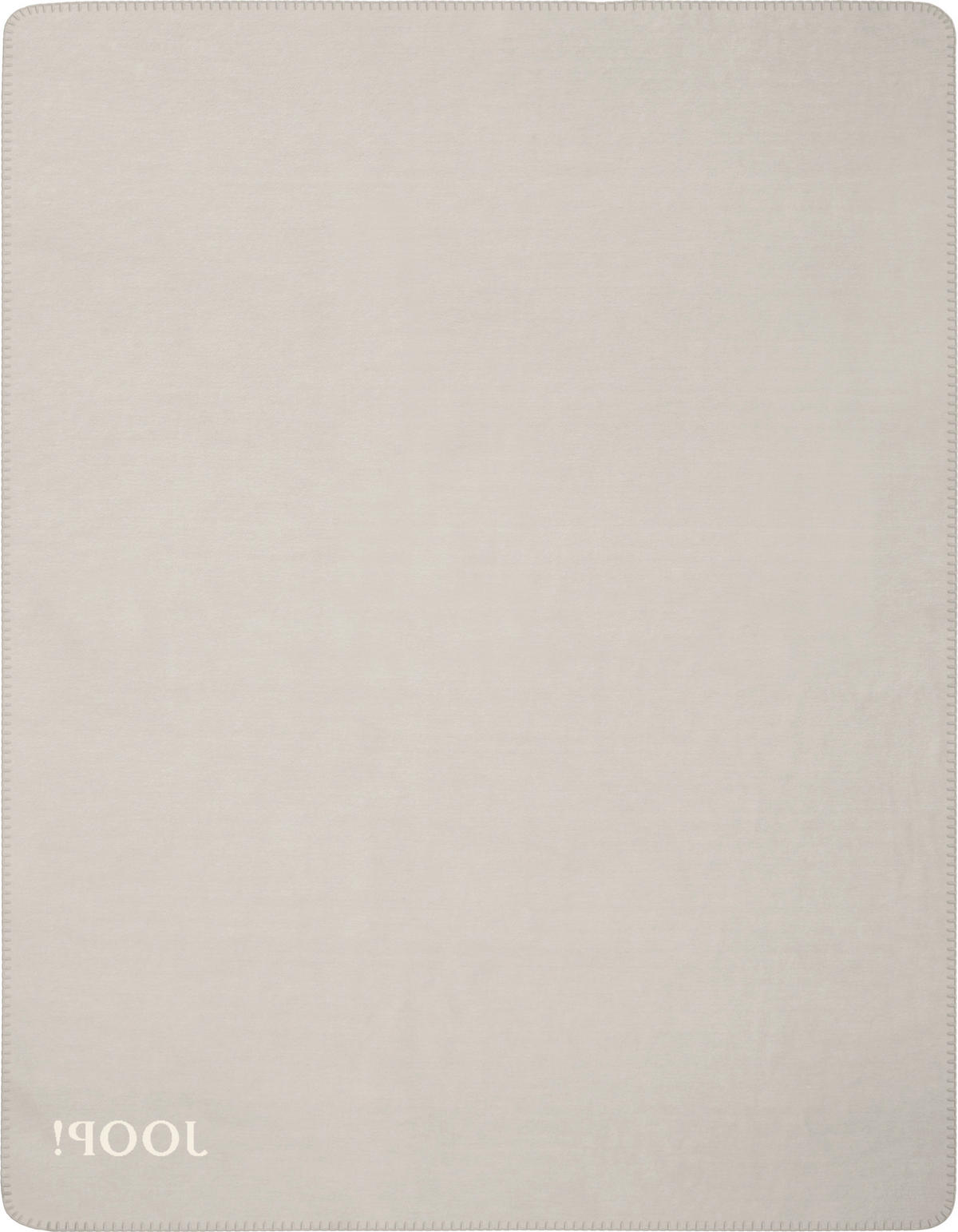 WOHNDECKE Uni Doubleface 150/200 cm  - Beige/Weiß, Design, Textil (150/200cm) - Joop!
