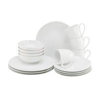 KOMBISERVICE Cottage 16-teilig  - Weiss, Basics, Keramik (35/30/30,5cm) - Creatable
