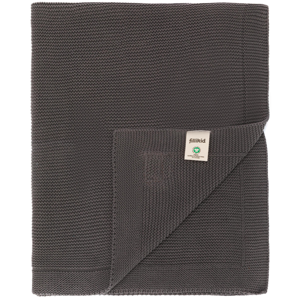 BABYDECKE 80/100 cm  - Grau, Basics, Textil (80/100cm) - Fillikid