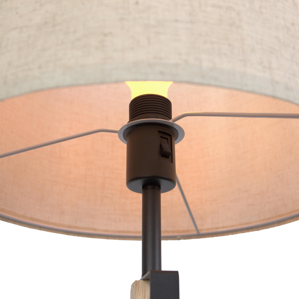 STOJEČA LED-SVETILKA   //2200 K// - bež, Basics, kovina/umetna masa (35/147cm)