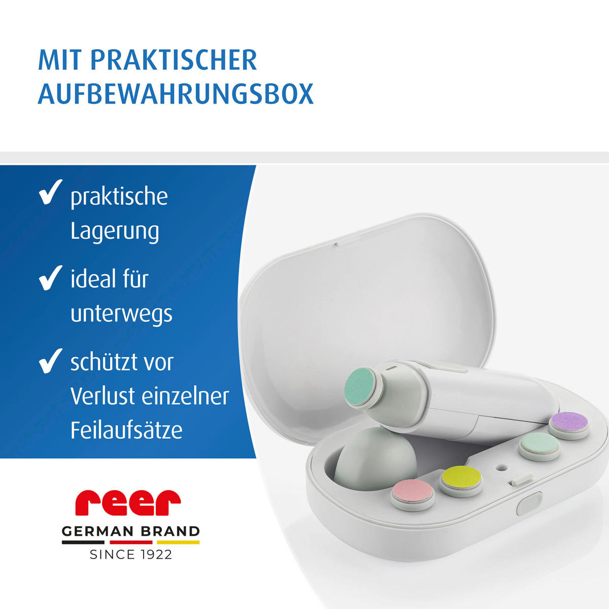 BABYPFLEGESET - Weiß, Basics, Kunststoff (9,7/4/17cm) - Reer