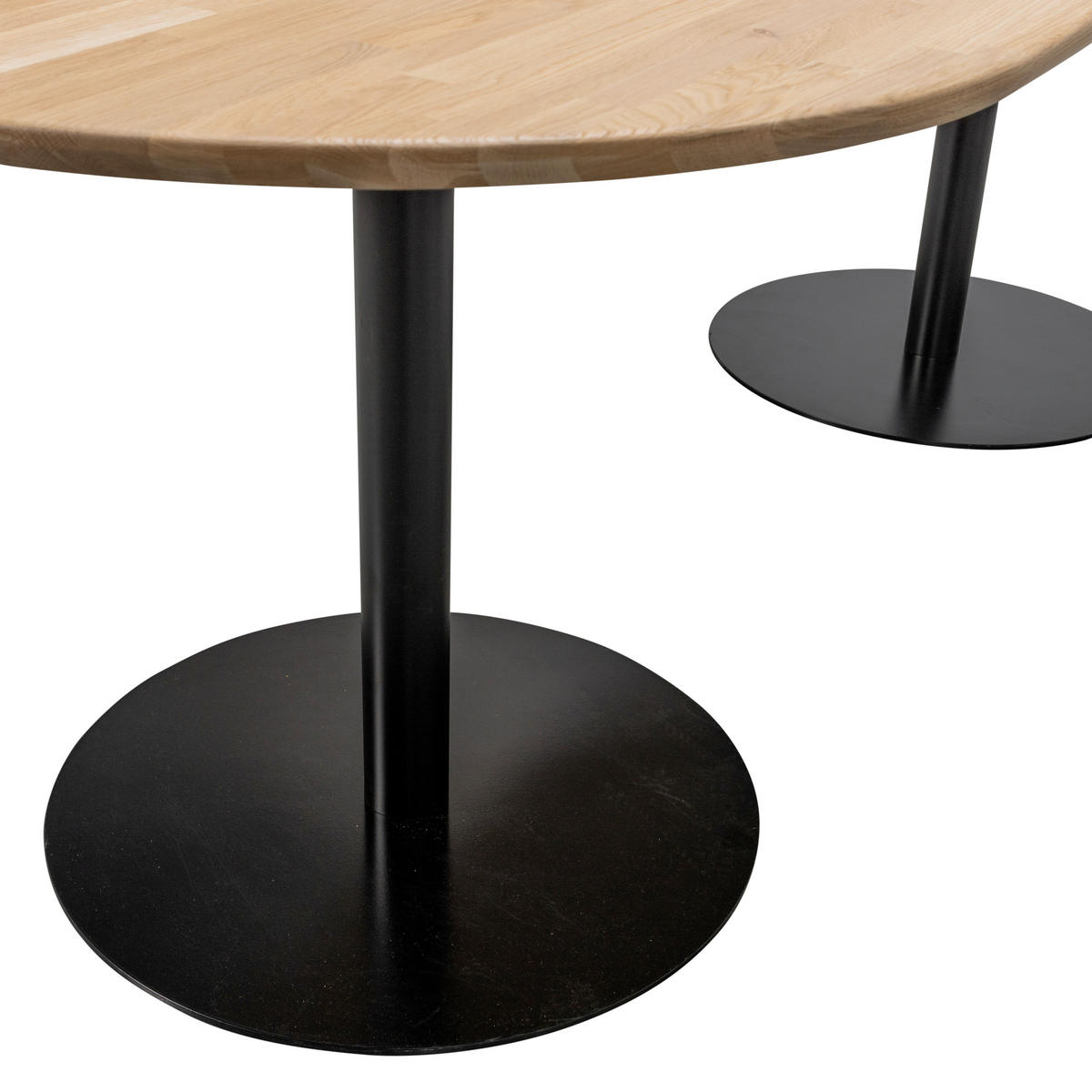 TISCHGESTELL in Metall   - Schwarz, MODERN, Metall (64/73/64cm) - Livetastic