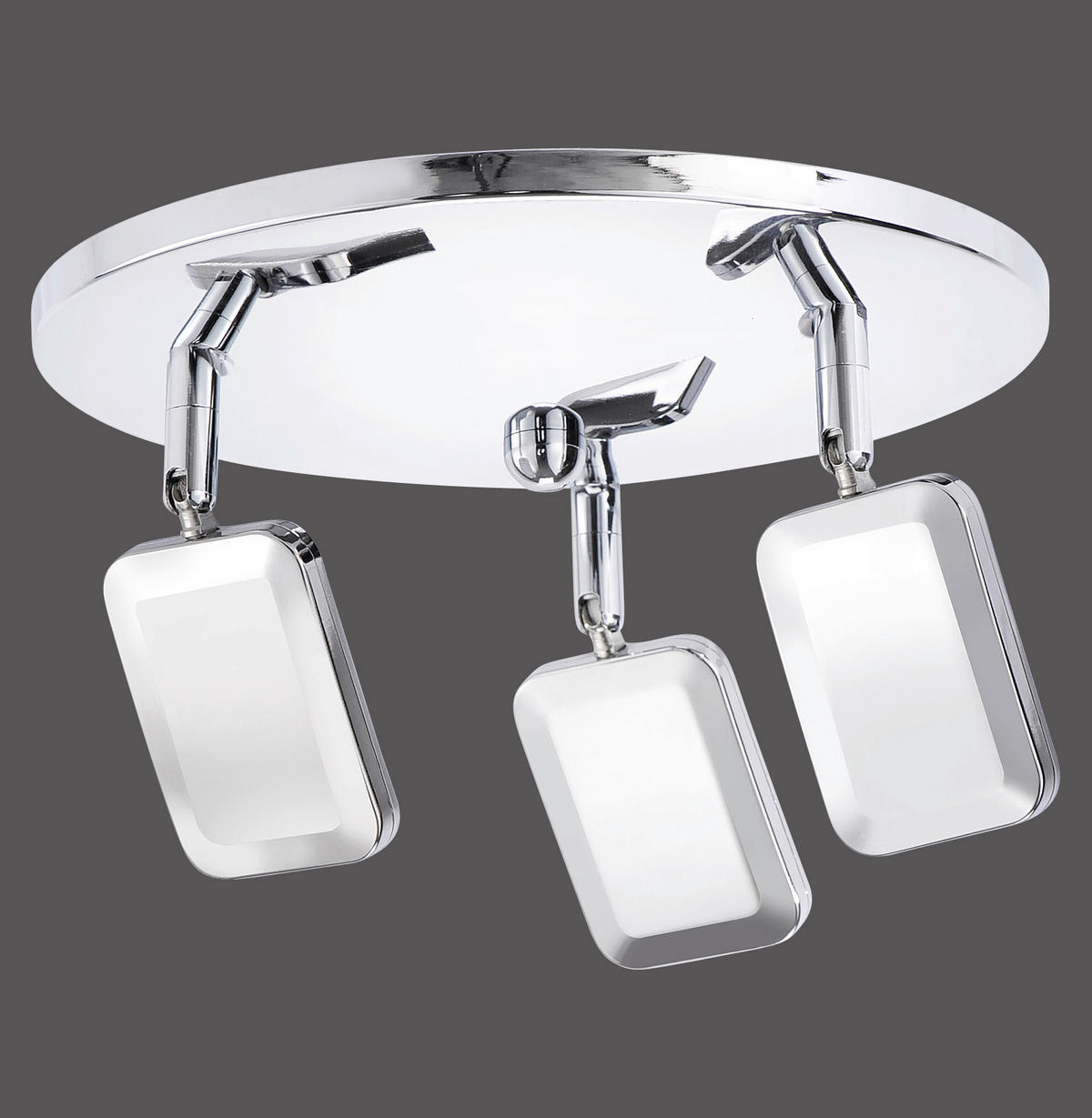 LED-REFLEKTOR  Wella /1530 lm/3000 K// - barve kroma, Basics, kovina/umetna masa (25/25/6,5-15,5cm)