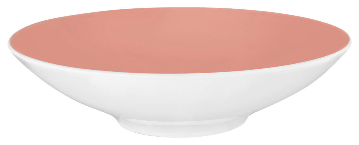 SUPPENTELLER Life Fashion Posh Rose 23 cm  - Weiss/Rosa, Design, Keramik (23cm) - Seltmann Weiden