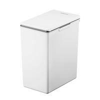 ODPADKOVÝ KOŠ  20 l - bílá/antracitová, Basics, plast (34/22/41,5cm) - Fackelmann