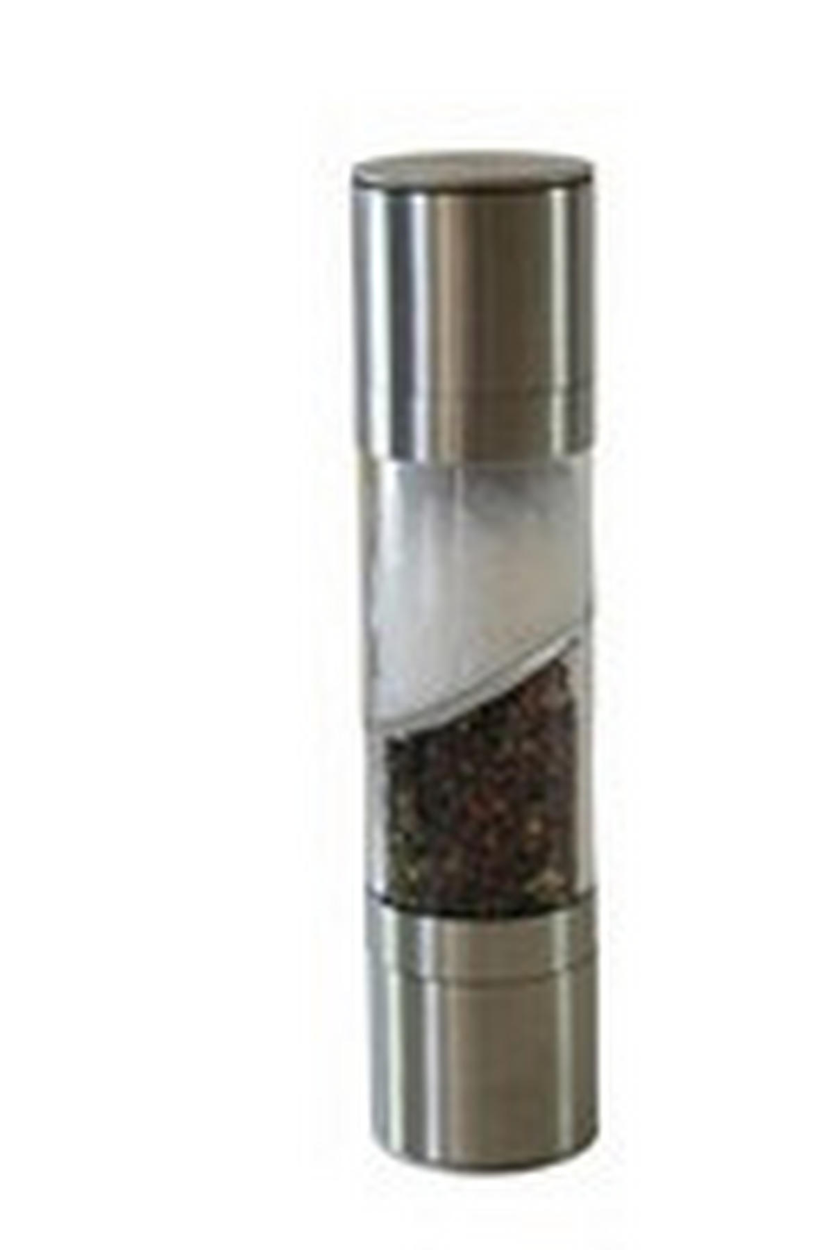 ELEKTR. SALZ-/PFEFFERMÜHLE  5,5/22,3/5,5 cm   - Edelstahlfarben, Basics, Glas/Metall (5,5/22,3/5,5cm) - Berndorf