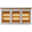 BUFFETAUFSATZ Kaschmir, Eiche Artisan  200/108/43 cm  - Kaschmir/Eiche Artisan, ROMANTIK / LANDHAUS, Glas/Holzwerkstoff (200/108/43cm) - Landscape