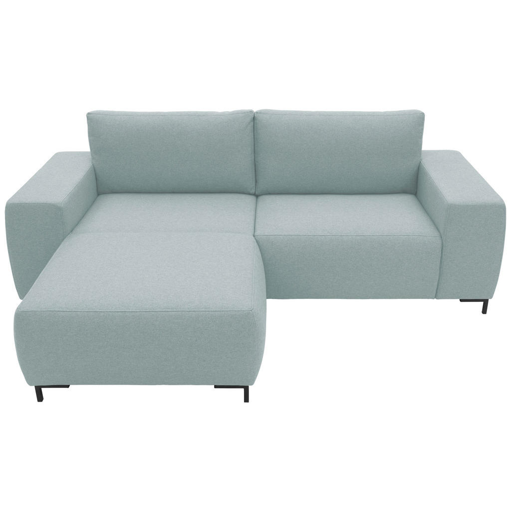 Thumbnail - Looks by W.Joop Ecksofa Looks VI, Blau, Textil, Uni, 3-Sitzer, Füllung: Schaumstoff, seitenverkehrt montierbar, L-Form, ...