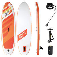 PADDLEBOARD - oranžová/biela, Basics (274/76cm) - Bestway