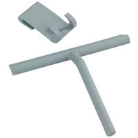 DUSCHSKRAPA  - grå, Basics, metall/plast (21/24,5/4cm)
