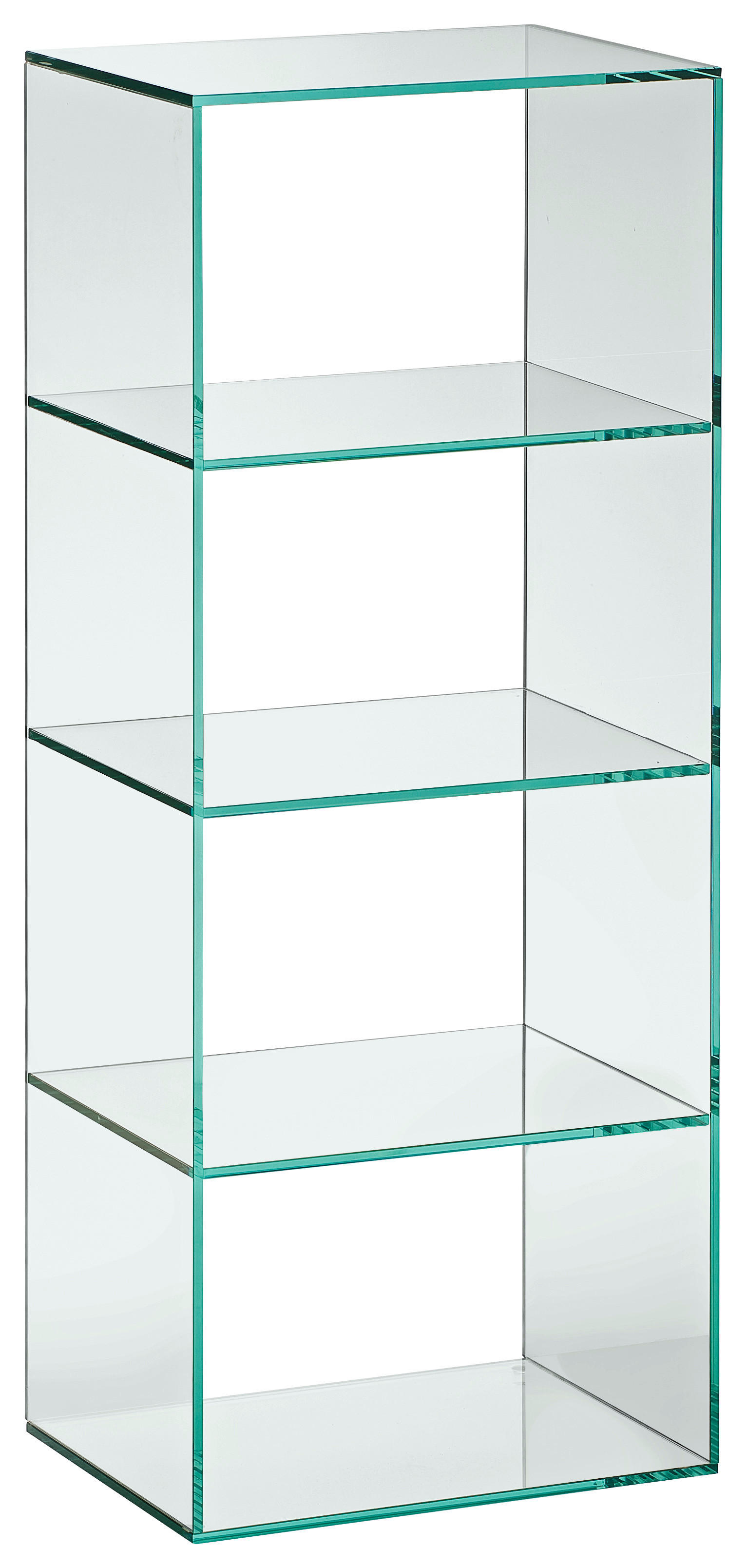 REGAL  40/99/30 cm Transparent  - Transparent, Design, Glas (40/99/30cm) - Xora