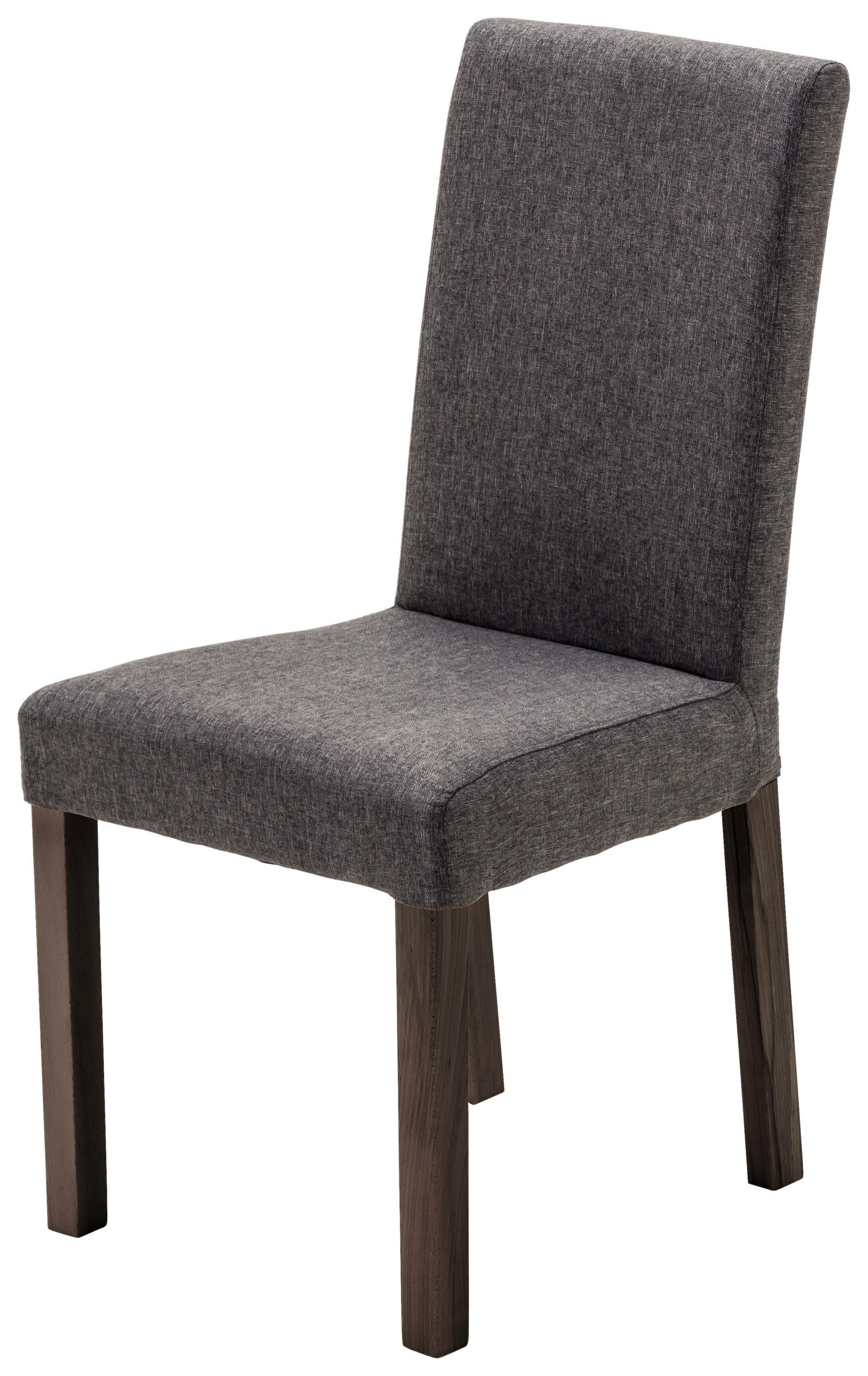 STUHL  in Webstoff Textil  - Anthrazit/Buche Kolonial, KONVENTIONELL, Holz/Textil (44/92/57cm) - Carryhome