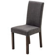 STUHL  in Webstoff Textil  - Anthrazit/Buche Kolonial, KONVENTIONELL, Holz/Textil (44/92/57cm) - Carryhome