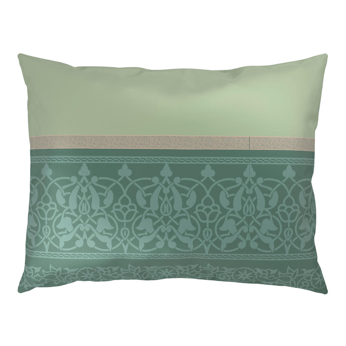 POSTELJNINA Neva 140/200 cm saten zelena  - zelena, Konvencionalno, tekstil (140/200cm) - Bio:Vio