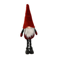 MANÓ - fekete/piros, Lifestyle, műanyag/fa (23/68/14cm) - X-Mas