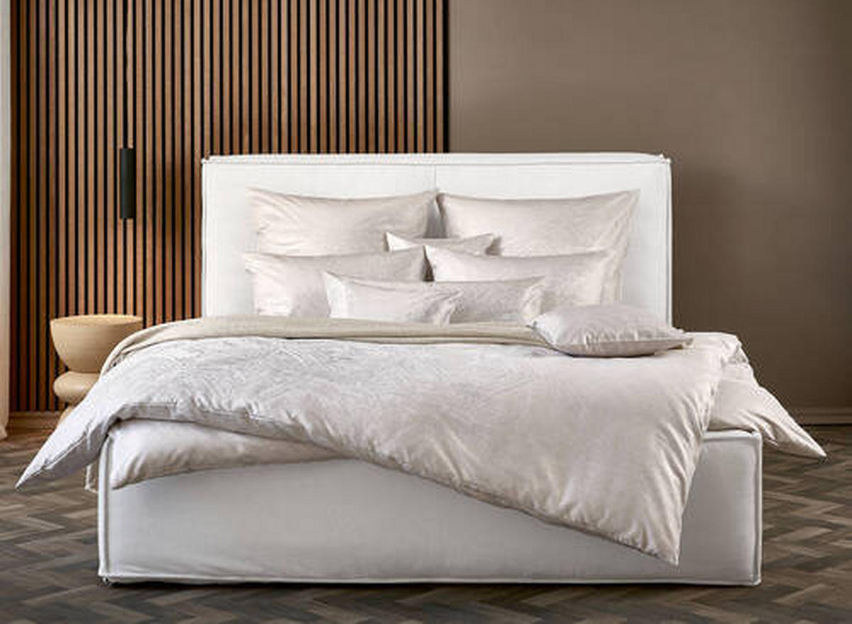 BETTWÄSCHE Damast 140/200 cm  - Weiß, KONVENTIONELL, Textil (140/200cm) - Curt Bauer