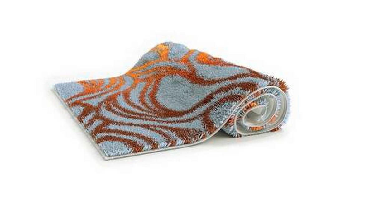 BIDET-VORLEGER Orange 50/60 cm  - Orange, Design, Kunststoff/Textil (50/60cm) - Grund