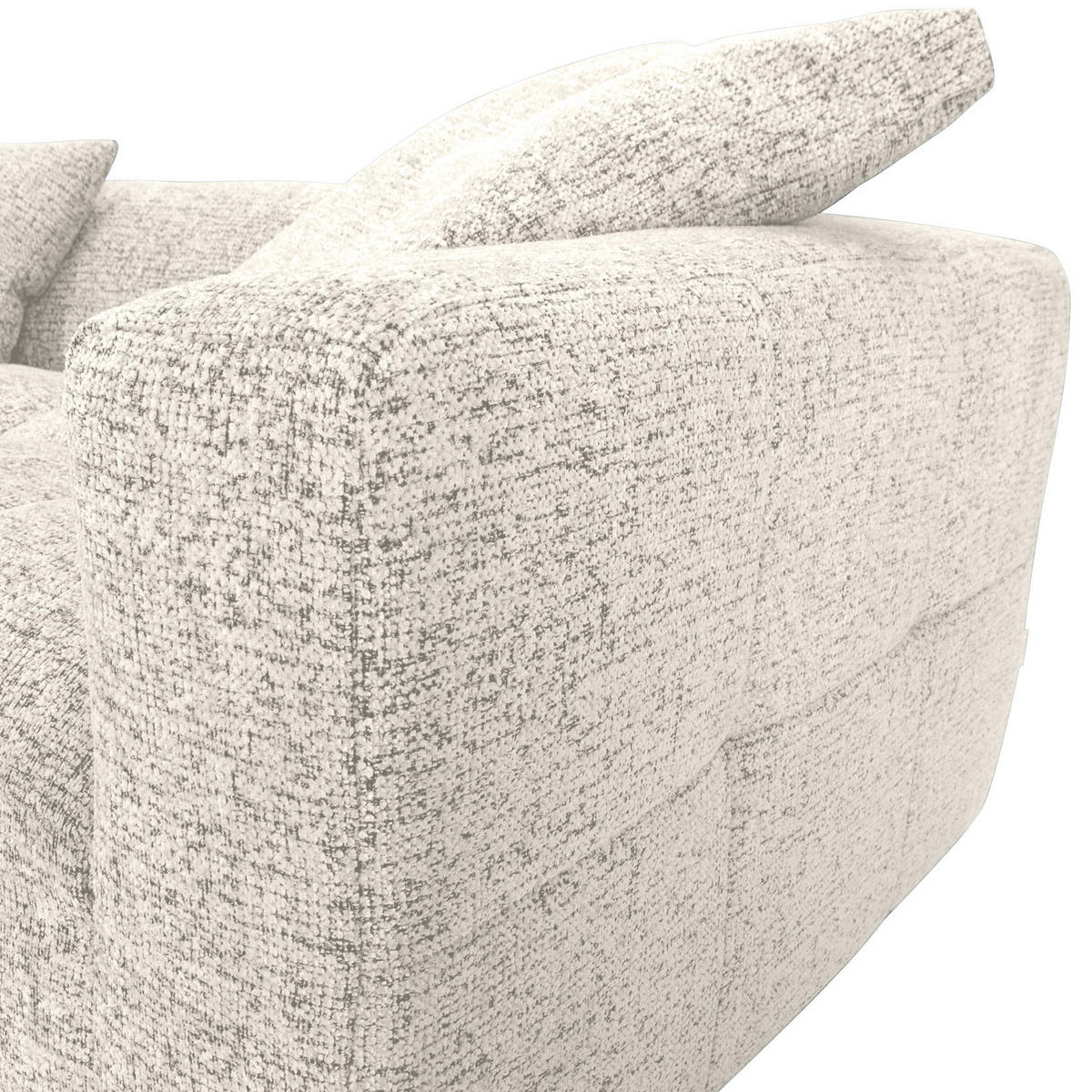 ECKSOFA Creme, Beige  - Beige/Creme, KONVENTIONELL, Kunststoff/Textil (170/276cm) - Carryhome