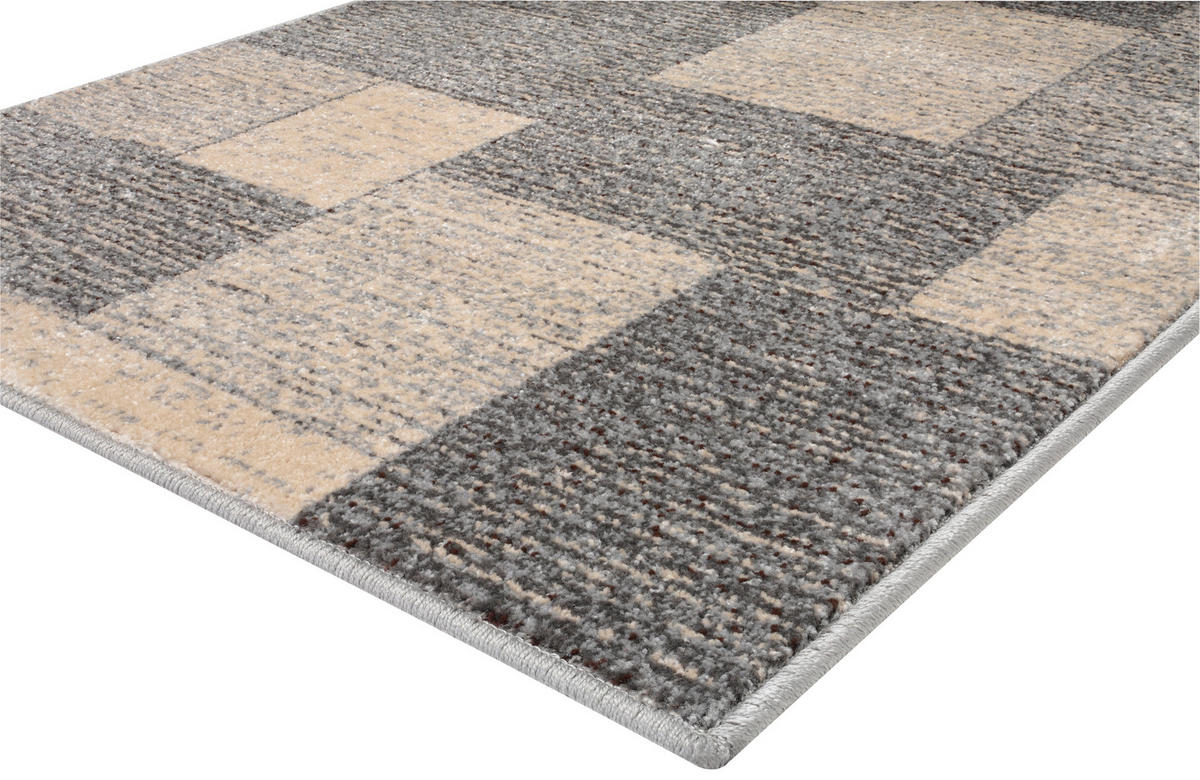 WEBTEPPICH 67/135 cm Grau  - Grau, Design, Textil (67/135cm) - Novel