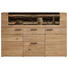 HIGHBOARD Kerneiche vollmassiv gebürstet, gewachst, lackiert, matt Eichefarben - Eichefarben/Anthrazit, Design, Glas/Holz (173/116/44cm) - Valnatura HIGHBOARD Kerneiche vollmassiv gebürstet, gewachst, lackiert, matt Eichefarben - Eichefarben/Anthrazit, Design, Glas/Holz (173/116/44cm) - Valnatura