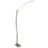 BOGENLEUCHTE - Nickelfarben, Design, Metall (50/140cm) BOGENLEUCHTE - Nickelfarben, Design, Metall (50/140cm)
