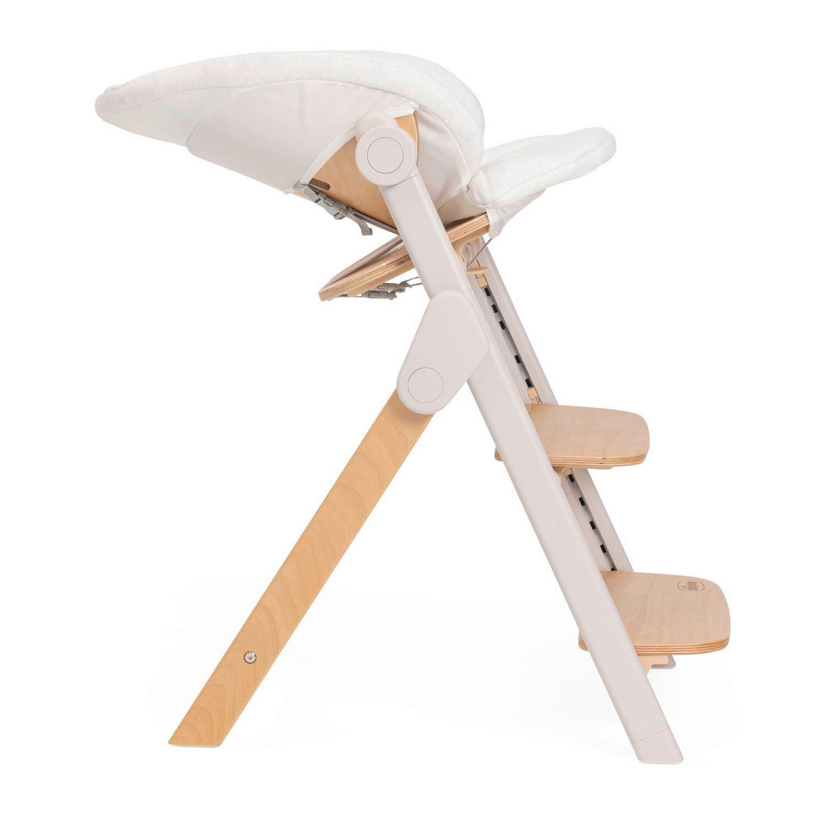 HOCHSTUHL Meraviglia Buchefarben, Hellgrau Fossil/Buche  - Buchefarben/Hellgrau, Basics, Holz/Kunststoff (44/63-83/55cm) - Chicco