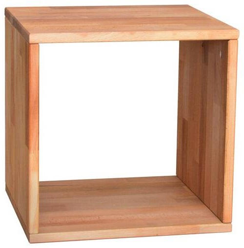 REGAL 38,6/38,6/35 cm Buchefarben - Buchefarben, Natur, Holz (38,6/38,6/35cm) - Livetastic