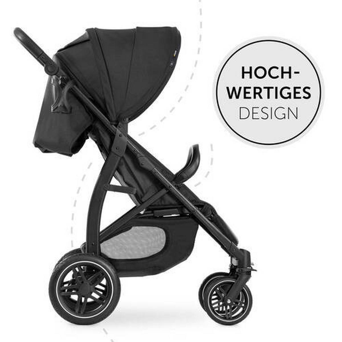 BUGGY RAPID 4 D  - Schwarz, Basics, Textil (92/57/110cm) - Hauck