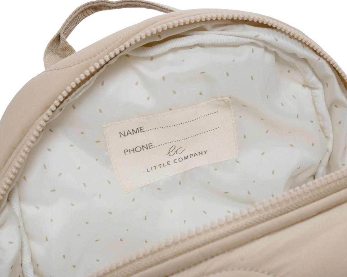 KINDERRUCKSACK Mila  - Sandfarben, Basics, Textil (25/32/12cm) - Koelstra