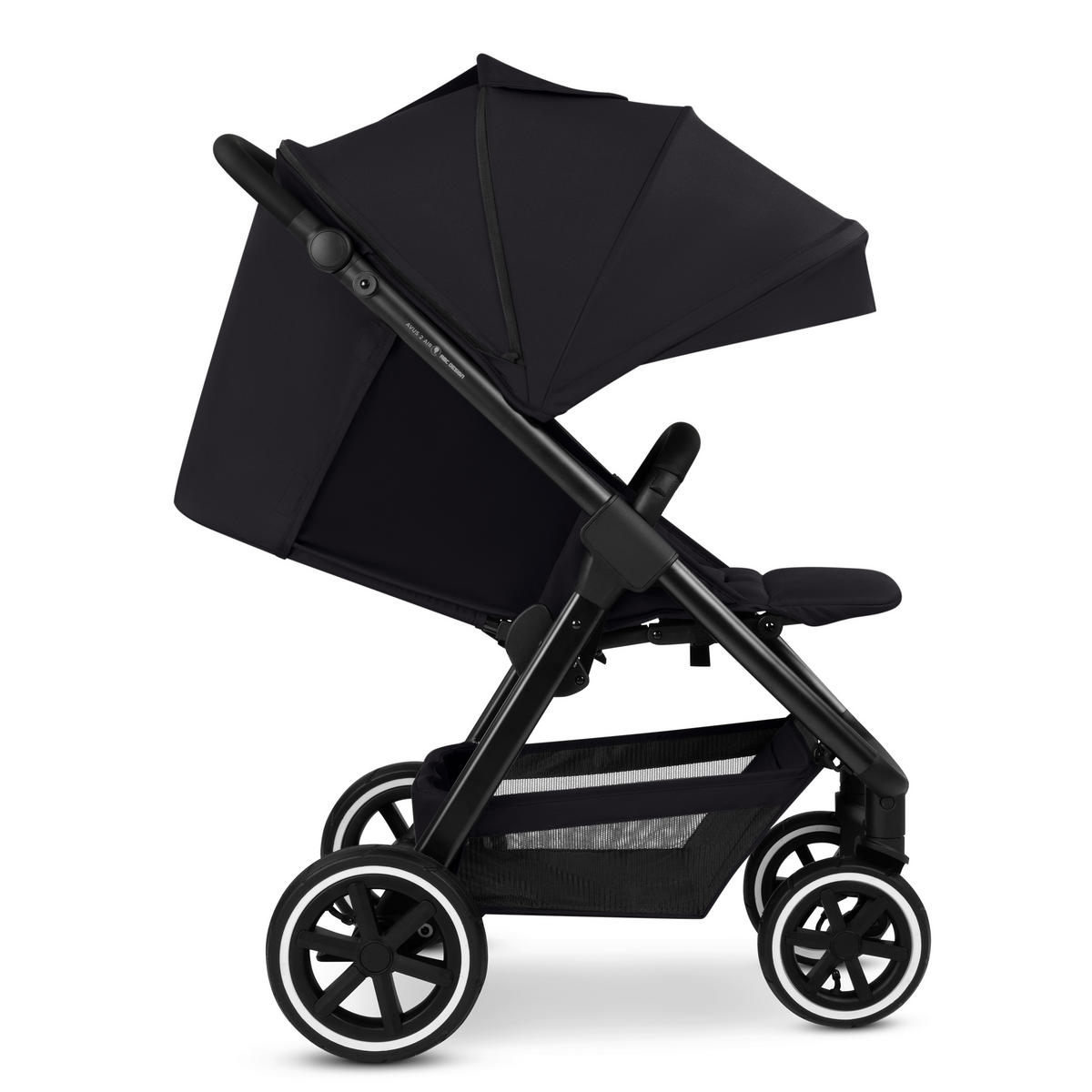BUGGY Avus 2 Air  - Schwarz, Basics, Metall (55.5/111/79.5cm) - ABC Design
