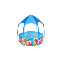 KINDERSCHWIMMBECKEN 183/51 cm  - Multicolor, Basics, Kunststoff/Metall (183/51cm) - Bestway