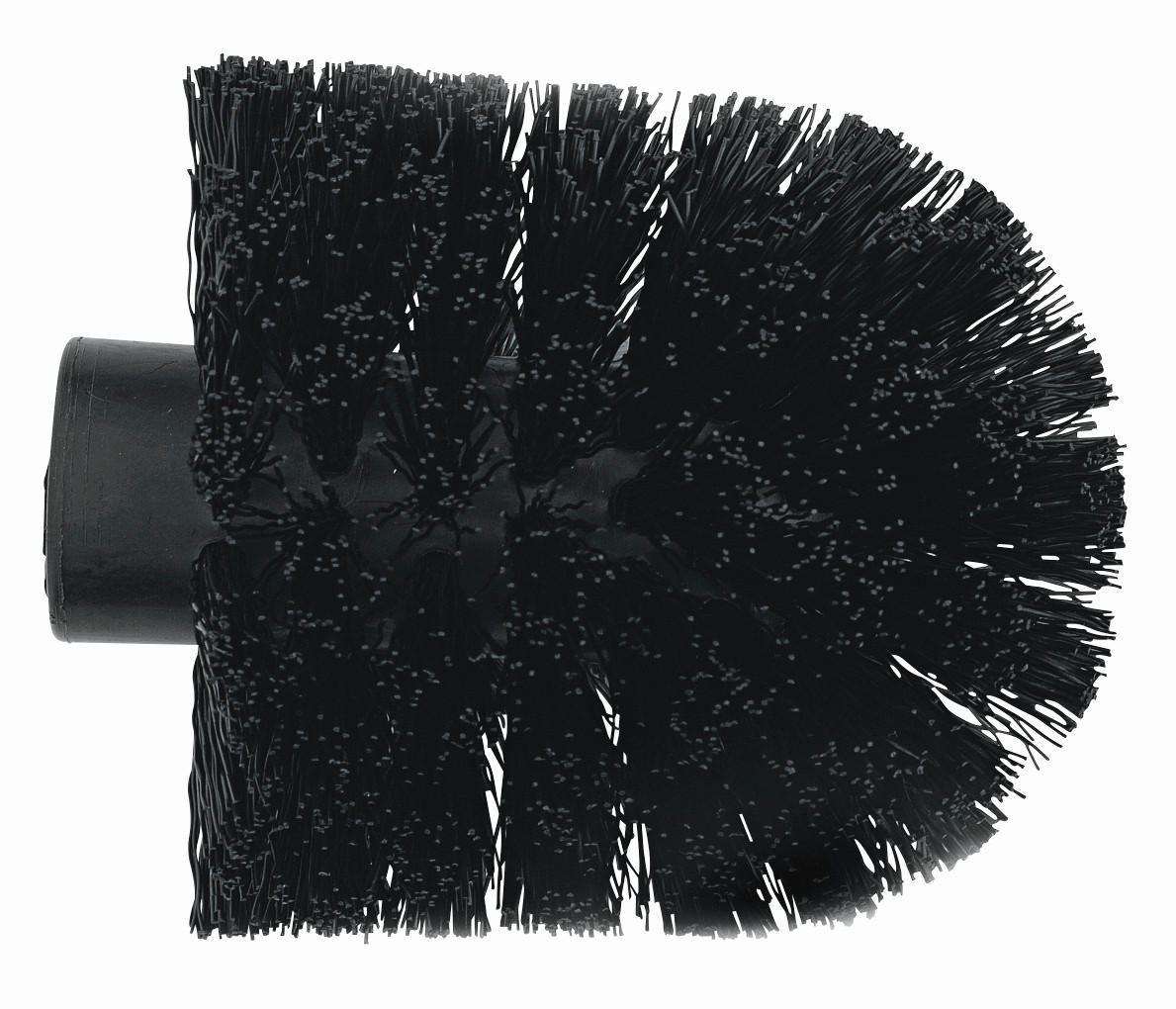 ERSATZBÜRSTENKOPF in   Kunststoff  - Schwarz, Basics, Kunststoff (7,5cm) - Sadena