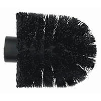 ERSATZBÜRSTENKOPF in   Kunststoff  - Schwarz, Basics, Kunststoff (7,5cm) - Sadena