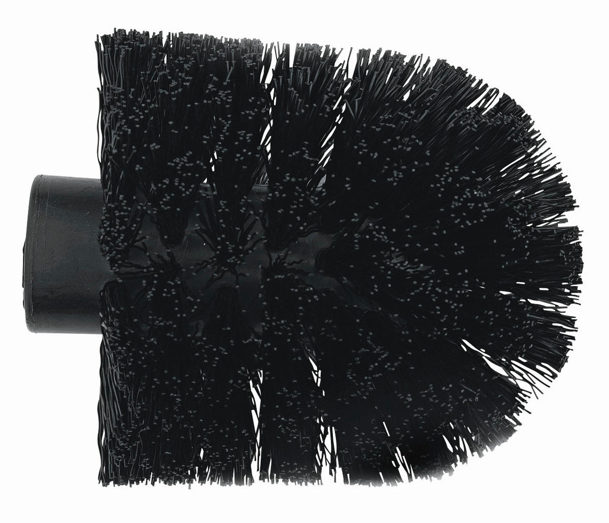 ERSATZBÜRSTENKOPF in   Kunststoff  - Schwarz, Basics, Kunststoff (7,5cm) - Sadena