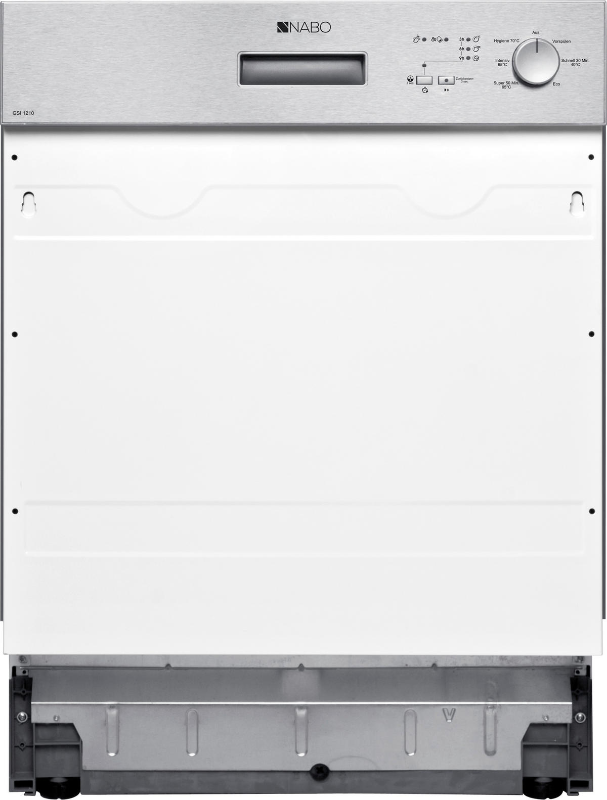 GESCHIRRSPÜLER NABO GSI 1211  - Edelstahlfarben, Basics (59,8/82/57cm) - Nabo