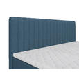 BOXBETT 180/200 cm  in Blau  - Blau/Schwarz, Basics, Kunststoff/Textil (180/200cm) - Carryhome