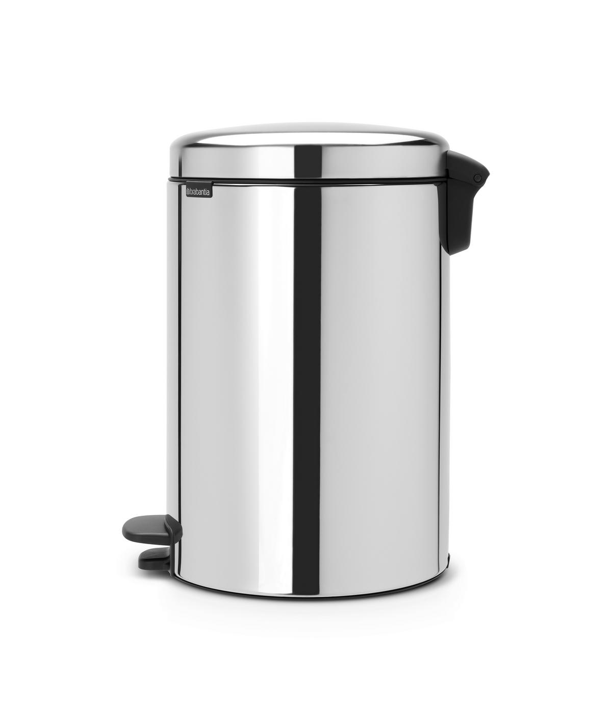 PEDÁLOS SZEMETES 20 l  - fekete, Lifestyle, műanyag/fém (20l) - Brabantia