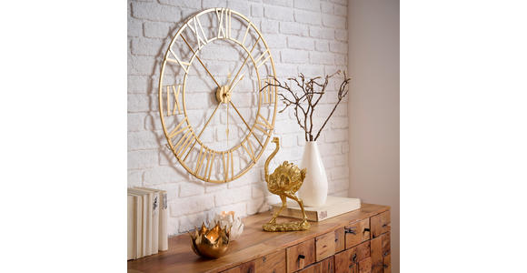 KERZENHALTER - Goldfarben, Trend, Metall (20cm) - Ambia Home