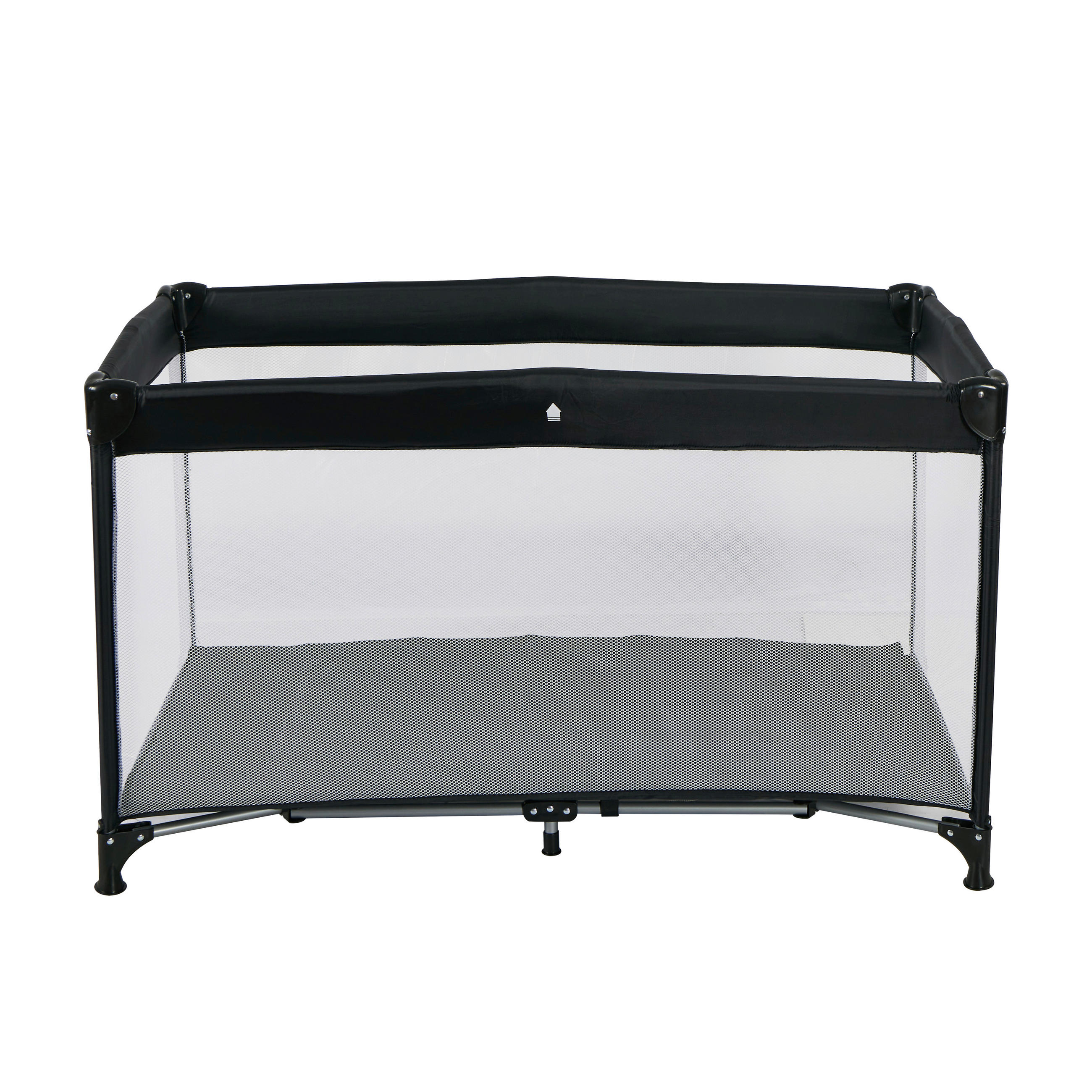 RESESÄNG  120/60/74 cm  - svart, Basics, metall/textil (120/60/74cm) - My Baby Lou