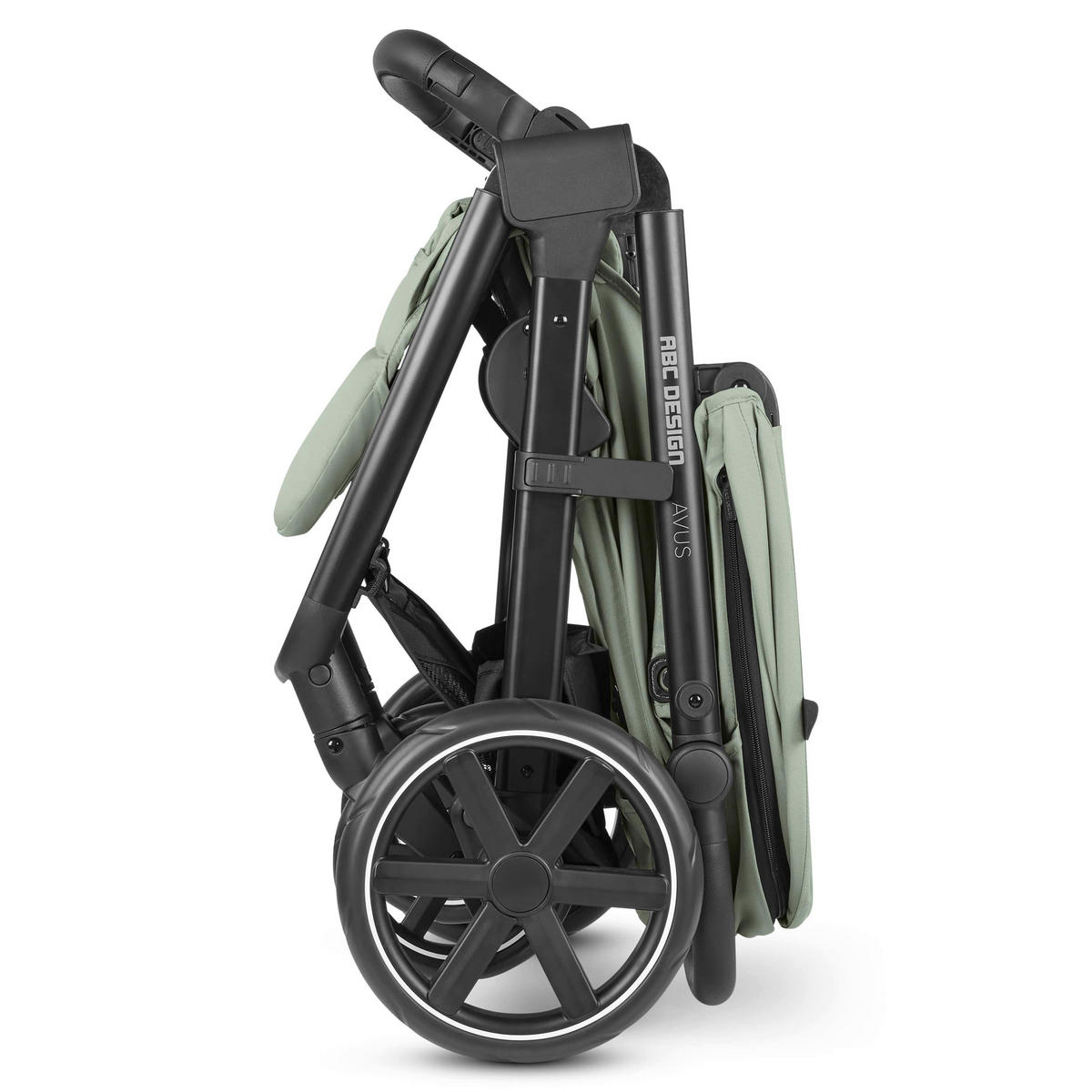 GOLFOVÝ KOČÁREK - černá/mátově zelená, Basics, kov/textil (46,5/23,5/72cm) - ABC Design