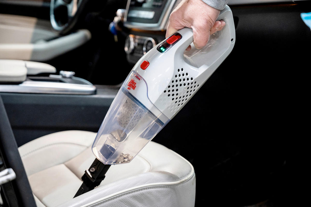 BODENSTAUBSAUGER DD9007  - Hellrot/Hellgrau, Basics, Kunststoff (17.8/28.5/110cm) - Dirt Devil